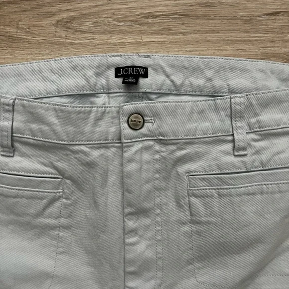 J.Crew Women’s Vintage flare pant in washed twill Light Blue - Size 32 - Picture 3 of 7
